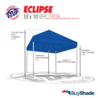Replacement Frame Eclipse 10x10 Diagram