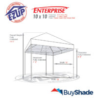Replacement Frame Enterprise 10x10 Diagram